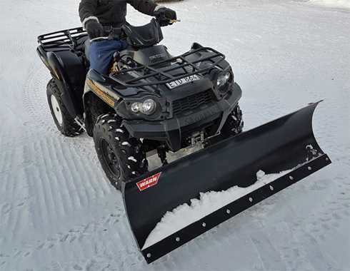 Fyrhjuling Kawasaki KVF650 stulen efter inbrott i Svartliden, Vindeln